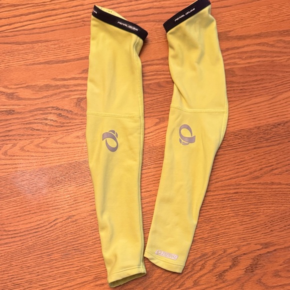 Pearl Izumi Bright Yellow Cycling Arm Sleeves - Picture 1 of 2
